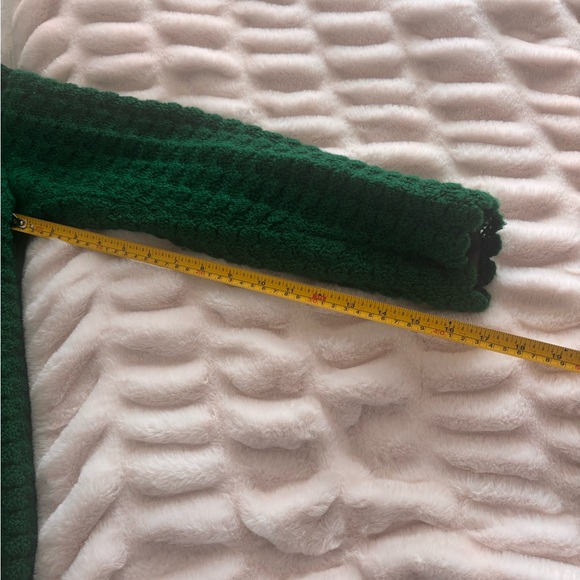 Vintage Hand Knit Green Women's Jacket - Picture 12 of 12